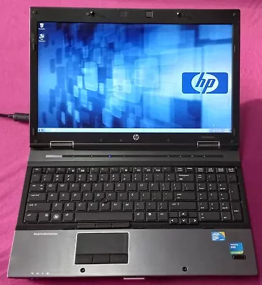 HP 8540w EliteBook Laptop I7-740qm 1.73-2.93Ghz 12GB 240GB NVIDIA 2000M FHD W7 • $169