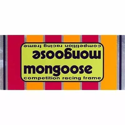 1977-80 Mongoose Motomag Green Top Tube Decal • $15.99