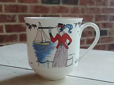 Rare VTG Villeroy & Boch DESIGN 1900 No. 3 COSTUME De YACHT 3.5  Coffee MUG • $47.95