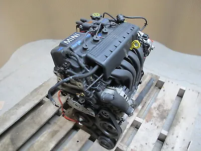 🥇02-08 Mini Cooper R50 R52 W10b16a 1.6l Complete Engine Motor 91k Miles Video! • $1662.04