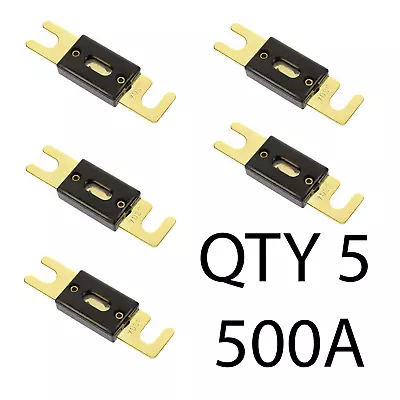 QTY 5 500 Amp ANL Inline Fuse By Voodoo Car Audio For Fuse Holder • $9.49