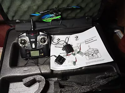 $110 • Buy WLtoys V911S 2.4GHz4CH Single Blade GyroRc Helicopter 4 Batteries & Deluxe Case 
