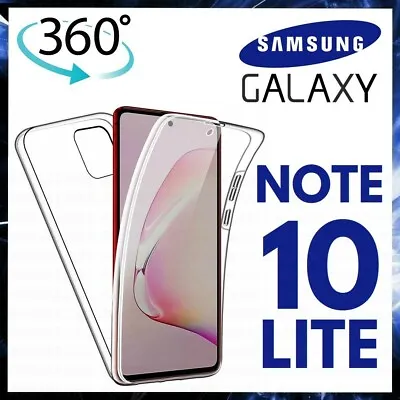 360 CLEAR CASE For SAMSUNG GALAXY NOTE 10 LITE FRONT BACK SILICONE PHONE COVER • $9.76