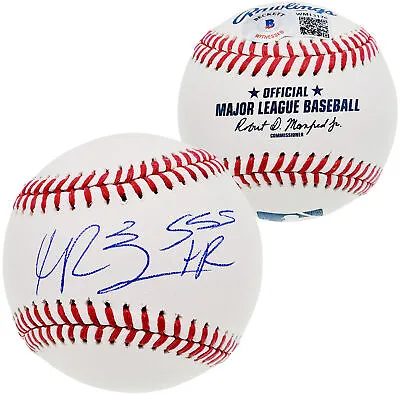 Manny Ramirez Autographed Mlb Baseball Boston Red Sox  555 Hr  Beckett Qr 200882 • $299