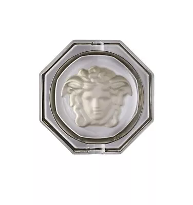 Versace Rosenthal Medusa Lumiere Haze Ashtray 16 Cm 6.30  Official Versace • $495