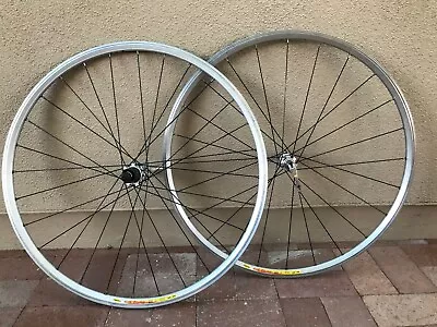 Pair Mavic CXP22 700c Clincher Rim On Specialized Hubs And Skewers - VERY CLEAN • $120