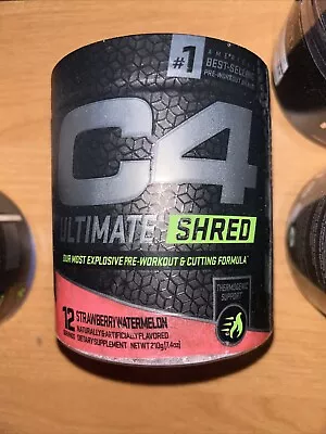 Cellucor C4 Ultimate Shred Strawberry Watermelon Pre Workout • $5