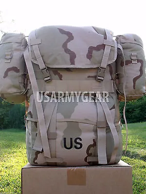 Set Of 2 New Molle Ll Desert 3 Color Tan Sustainment Utility Saw Ifak GI Pouches • $31.11