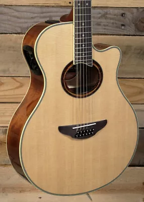 Yamaha APX700II-12 Thinline 12-String Acoustic/Electric Guitar Natural • $629.99