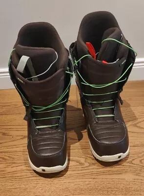 Burton Moto Snowboard Boots Uk Size 9.5 Used • £64.99