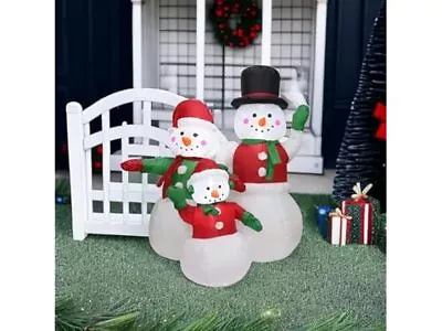 5FT Inflatable Snowman Family W/ LEDs 5FT Snowman 5FT Snowman • $38.95