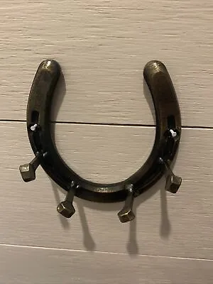 Horseshoe Key Ring Rack Necklace Holder Key Holder Decorative • $15