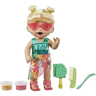 Baby Alive Sunshine Snacks Blonde Baby Doll • $30.55