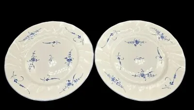 Vtg Set Of 2 Villeroy & Boch Vieux Luxembourg 10-1/4  Porcelain Dinner Plates • $49.99