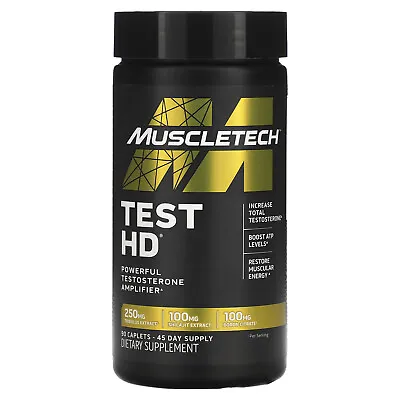 Test HD Powerful Testosterone Amplifier 90 Caplets • $37.49
