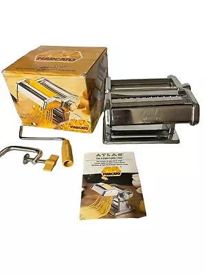 Marcato Atlas 150 Deluxe Pasta Machine Italy Vintage • $48