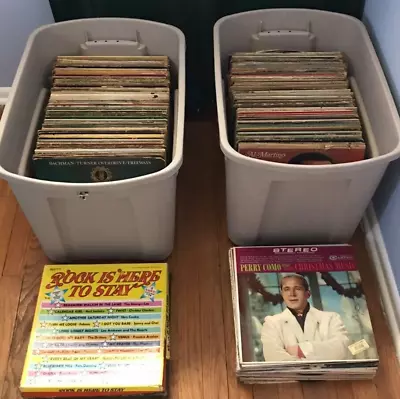 Vinyl Records Bulk Lot Sold In Multiples Of 10 - Inquire About Custom Orders • $16