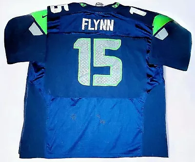 Nike On Field Seattle SEAHAWKS Matt Flynn Stitched Jersey Mens Size 56 • $50