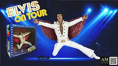 Neca - King Of Rock N Roll - Elvis Presley On Tour - Figurine Nip • $91.19