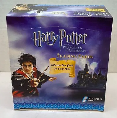 Harry Potter And The Prisoner Of Azkaban Trading Card Box Cards Inc. 2004 • $104.95