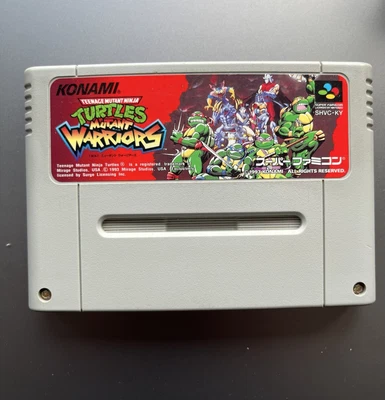 £2.20 • Buy TMNT Turtles Mutant Warriors - Nintendo Super Famicom SNES