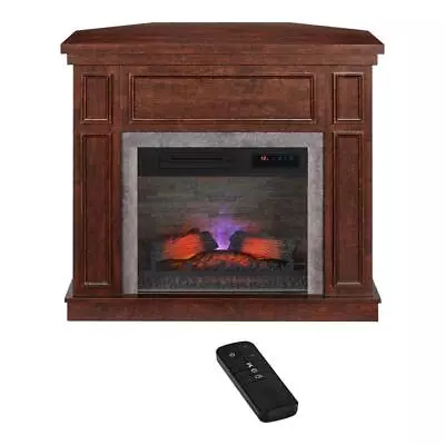 StyleWell 43 W Infrared Quartz Electric Fireplace W/ Remote Control Freestanding • $327.23