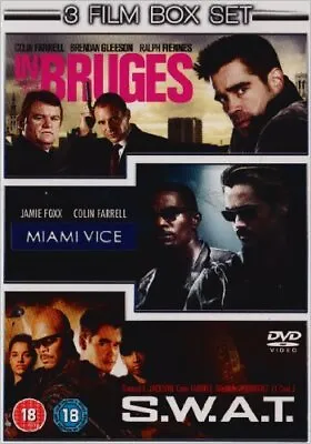 In Bruges/Miami Vice/S.W.A.T. DVD (2009) Colin Farrell McDonagh (DIR) Cert 18 • £3.48