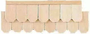 $5.99 • Buy Miniature Dollhouse Shingles 1:12 Scale Octagon Style By Greenleaf Dollhouses