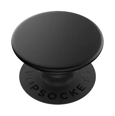 $26.95 • Buy PopSockets PopGrip Phone Grip Stand Mount Holder Swap - Aluminum Black
