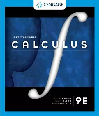 Multivariable Calculus Clegg Stewart Watson 9e 9th Ninth Edition Hardcover • $58.99