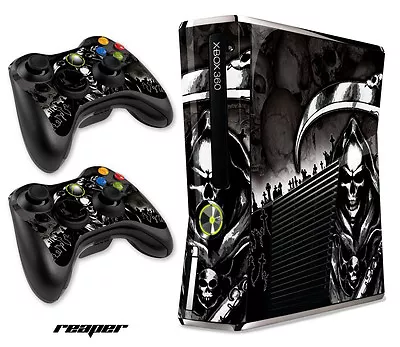 $8.95 • Buy Skin Decal Wrap For Xbox 360 Slim Gaming Console & Controller Xbox360 Slim RPR B