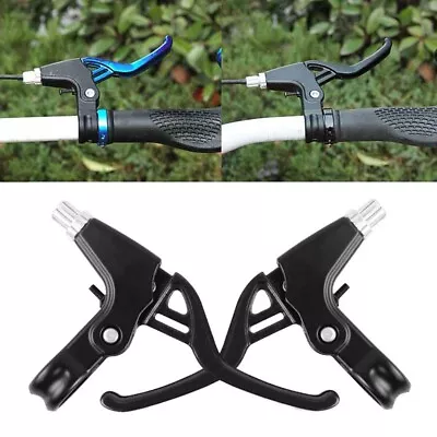 1 Pair Aluminum Bicycle BMX Brake Handle MTB Mountain Bike Cycling Brake Levers • $8.35