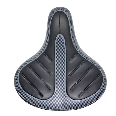 Comfort Wide Big Bum Soft Gel E-bike Bicycle Saddle Seat Air Cushion Gel Pad • $16.79