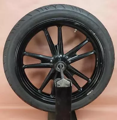 12-16 Harley Dyna Super Glide Custom FXDC Front SHINKO Tire Rim Wheel 100/90-19 • $395.49