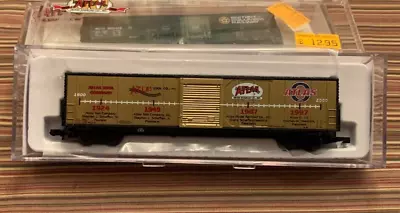 Rare Atlas N Scale #1021 50th Anniversary Edition ACF 60' Auto Parts Box Car NIB • $14.99