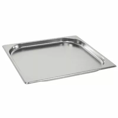Gastronorm 2/3 Stainless Steel Containers Bain Marie Food Pan FREE DELIVERY • £12.28