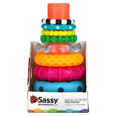 Sassy - Stack Of Circles - Ring Stacker - 10 Pcs • £19.65