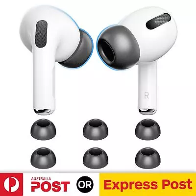 $11.99 • Buy Replacement Memory Foam Earbuds Ear Tips With Hooks For AirPods Pro 1/2 Earphone