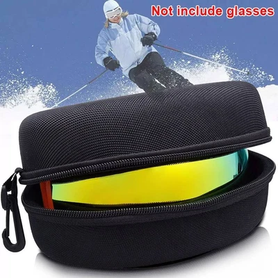 $10.39 • Buy Ski Goggles Box Snowboard Skiing Eyewear Case Zipper Snow Carrying Bag Hard Box