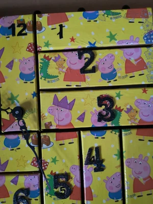 £7 • Buy Unique Home Crafted Clock. Peppa Pig. Decking Tile 
