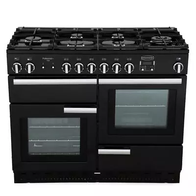 Rangemaster Professional Plus PROP110NGFGB/C Black / Chrome 110cm Gas Range C... • £2759