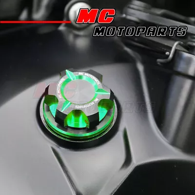 T-AXIS Engine Oil Filler Cap Fits Kawasaki ZX-10R Ninja ZX-6R 636 Ninja ZRX1200 • $20.55