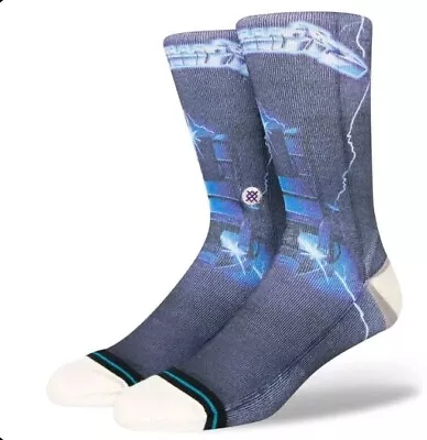 Stance X METALLICA Ride The Lightning The Chair Socks Large Men's 9-13  NWT • $14.99