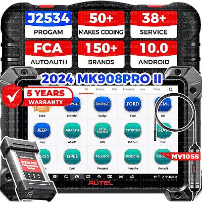 Autel MaxiSys MK908P II MK908 Pro II Car Diagnostic Scanner Tool Key Programming • $1769