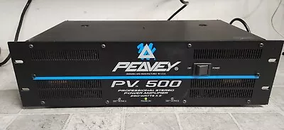 Peavey PV-500 Professional Stereo Power Amplifier  • $299.95