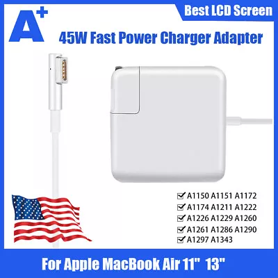 45W Power Supply Charger Adapter For Apple Macbook Air A1237 A1369 A1370 A1374 • $10.99