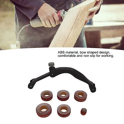 Sanding Belt Holder ABS Handheld Sand Paper Sanding Polishing Tool For Wood Meta • £40.89