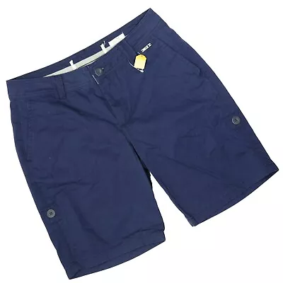 £15 • Buy Helly Hansen Mens 4 Pocket Crew Cotton Chino Shorts Size 29 Blue (496)
