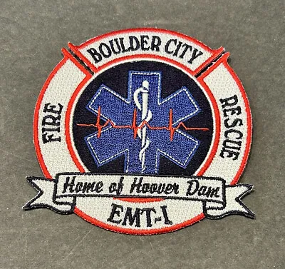 £8.93 • Buy Nevada Nv Clark County Boulder City Fire Rescue Emt-intermediate Hoover Dam