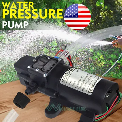 12V Automatic Fresh Water Pressure Diaphragm Pump 5GPM 130PSI For Boat/Marine/RV • $30.99